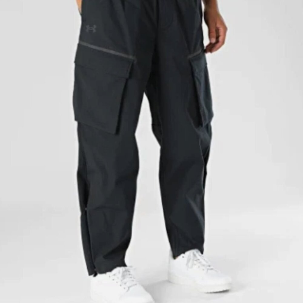 Under Armour Unstoppable Utility Cargo Pants Mens Medium Black 1388827 001 NWT